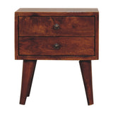 Tommy Mini Chestnut Modern Bedside