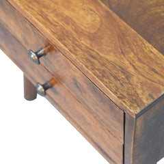 Tommy Mini Chestnut Modern Bedside