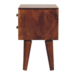 Tommy Mini Chestnut Modern Bedside