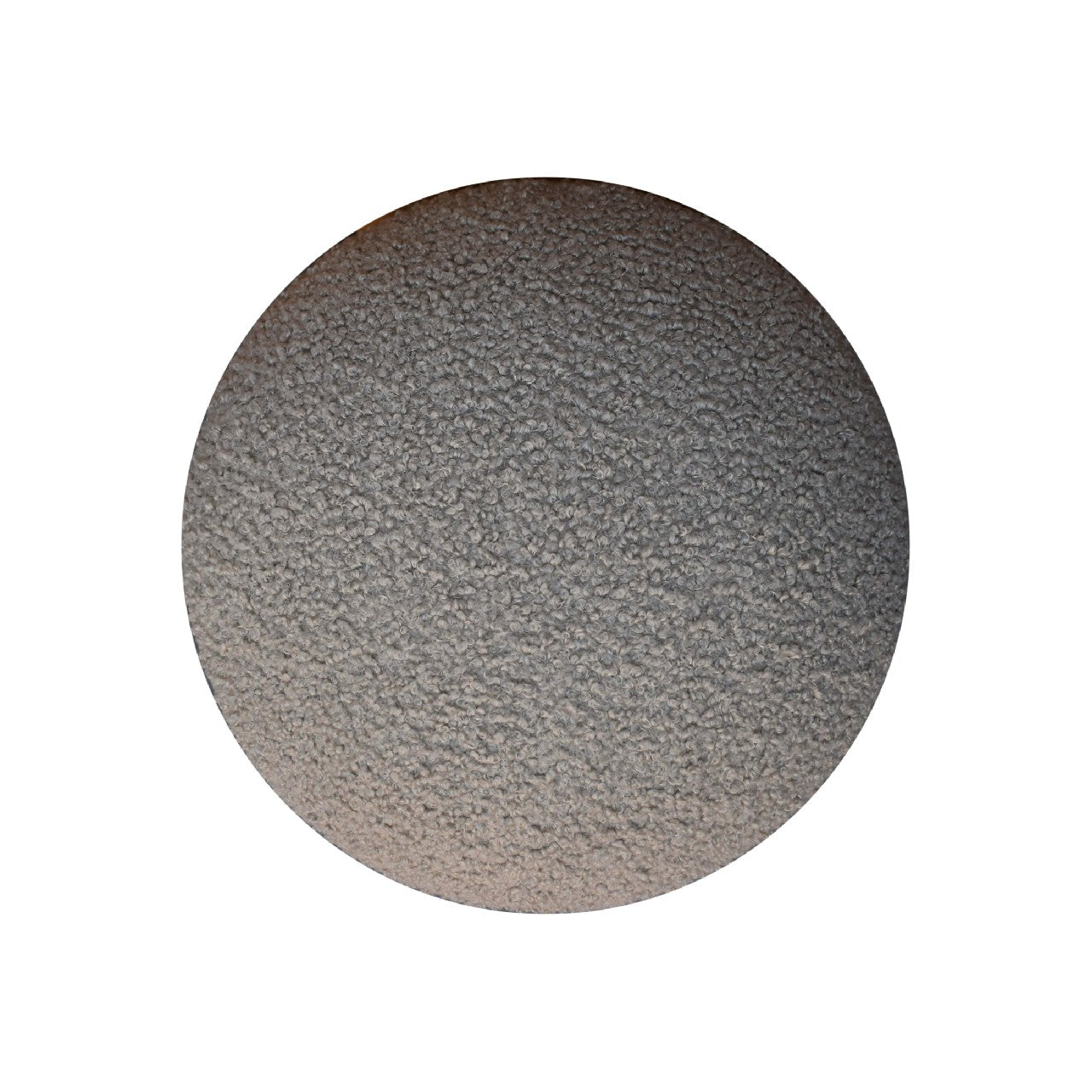 LeisureLedge Mud Boucle Mushroom Footstool