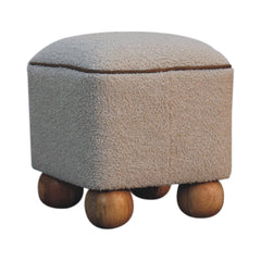 SoleSaver Serenity Footstool with Ball Feet - Furniture One Shop