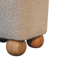 SoleSaver Serenity Footstool with Ball Feet - Furniture One Shop