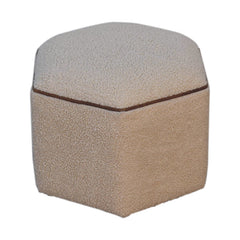 CalmCushion Serenity Hexagonal Footstool