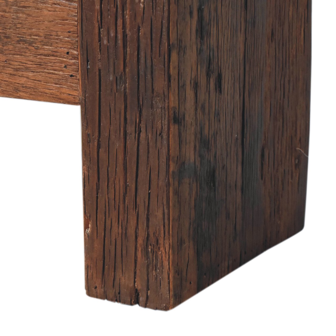 Lunch on Seat Reclaimed Boucle Bench