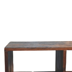 LuxeLounge Reclaimed Cube TV Stand - Furniture One Shop