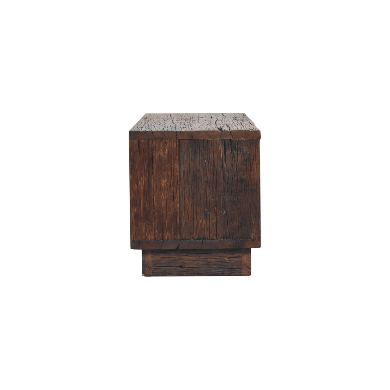 LuxeLounge Reclaimed Cube TV Stand - Furniture One Shop