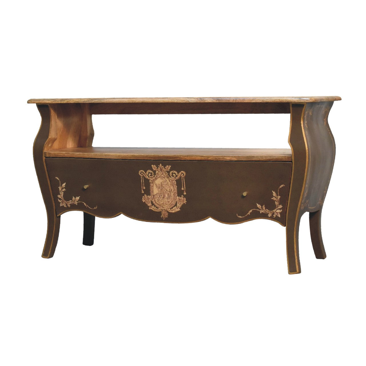 RitzyRetreat Coroner TV Stand - Furniture One Shop