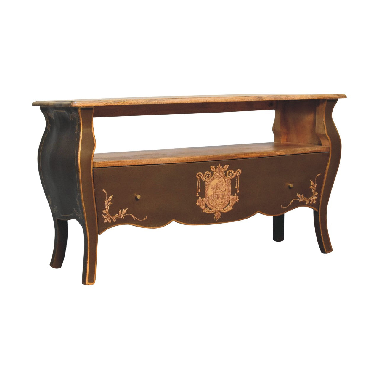 RitzyRetreat Coroner TV Stand - Furniture One Shop
