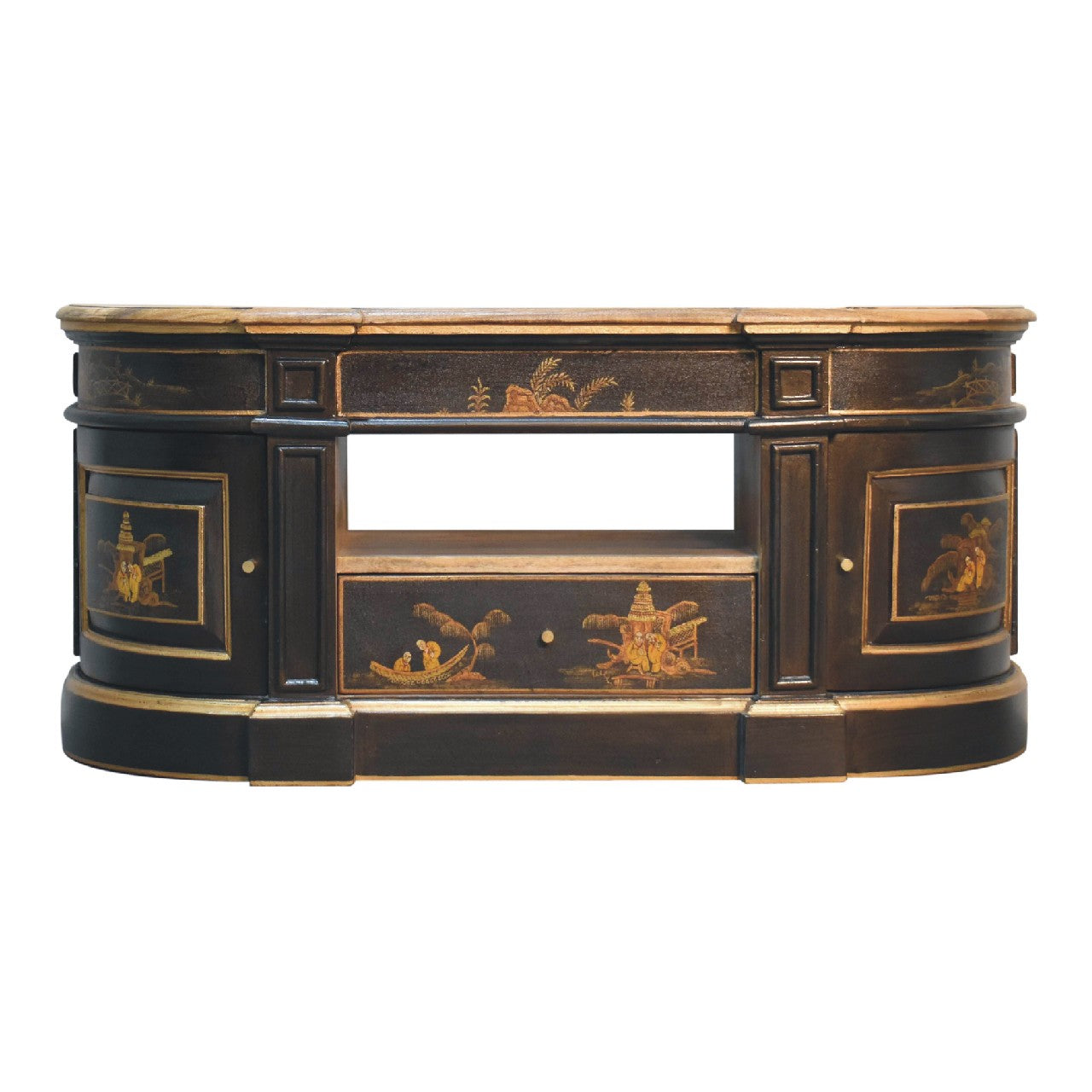 Deluxe Oriental 2 Door TV Stand - Furniture One Shop