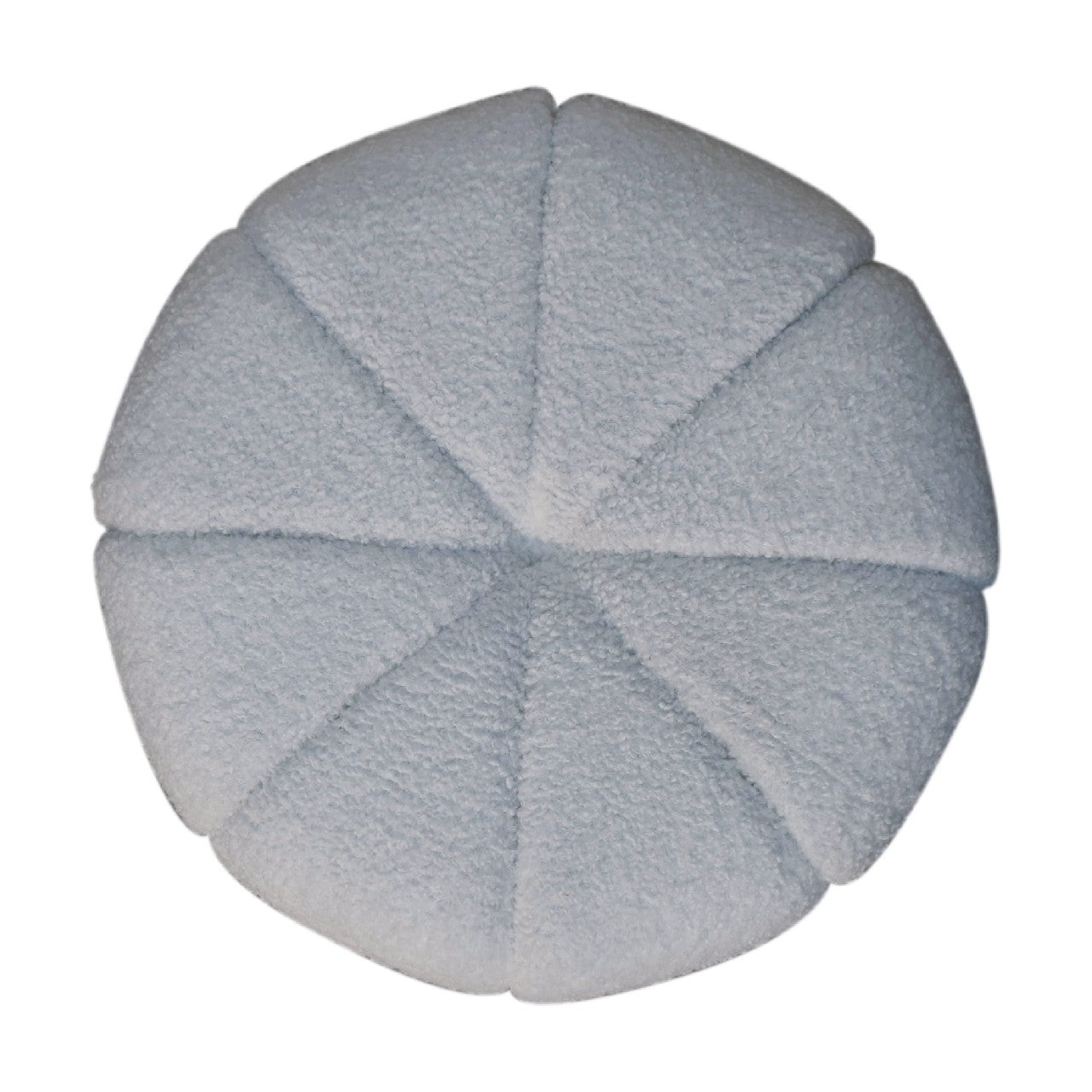 SitSoft White Boucle Circus Footstool