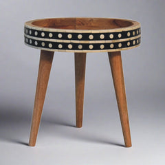 Bridgette Mini Pattern Nordic Side Table