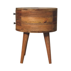 Frankie Odyssey Oak-ish Bedside - Furniture One Shop