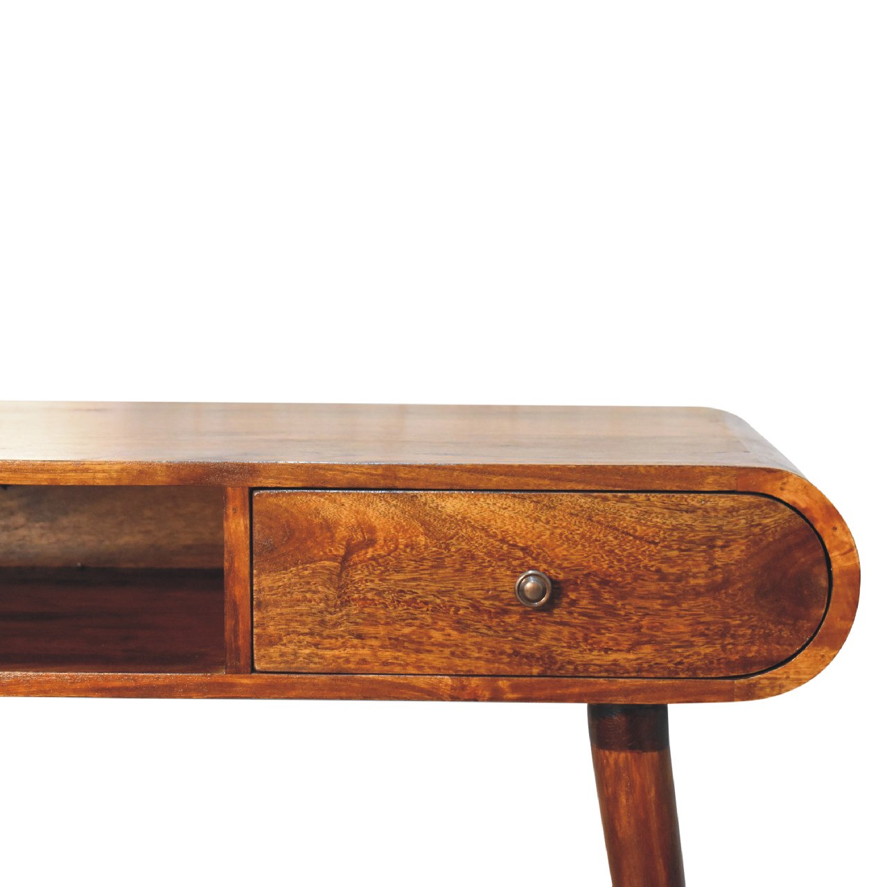 Contemporary Surface Chestnut London Open Console - Furniture One Shop