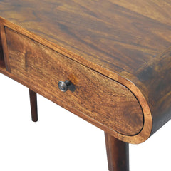 Contemporary Surface Chestnut London Open Console - Furniture One Shop
