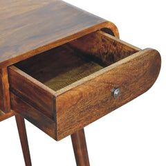 Contemporary Surface Chestnut London Open Console - Furniture One Shop