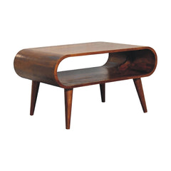 Zing Open Chestnut Coffee Table - Furniture One Shop