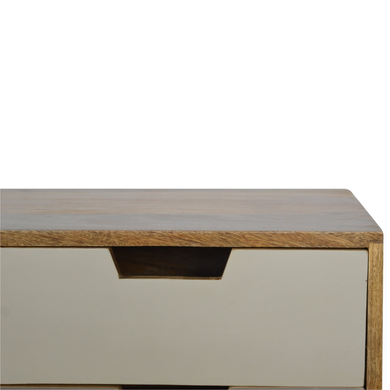 Modern Stand Grey Gradient Console Table - Furniture One Shop