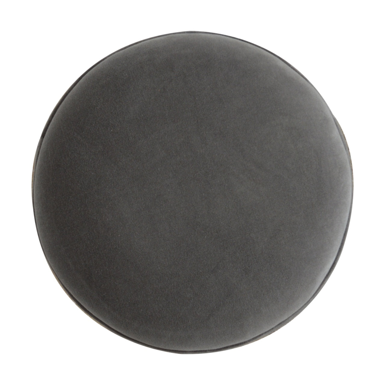 PlushPerch Grey Velvet Nordic Style Footstool