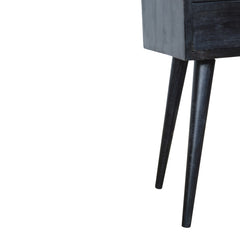 Sloane Mini Ash Black Bedside