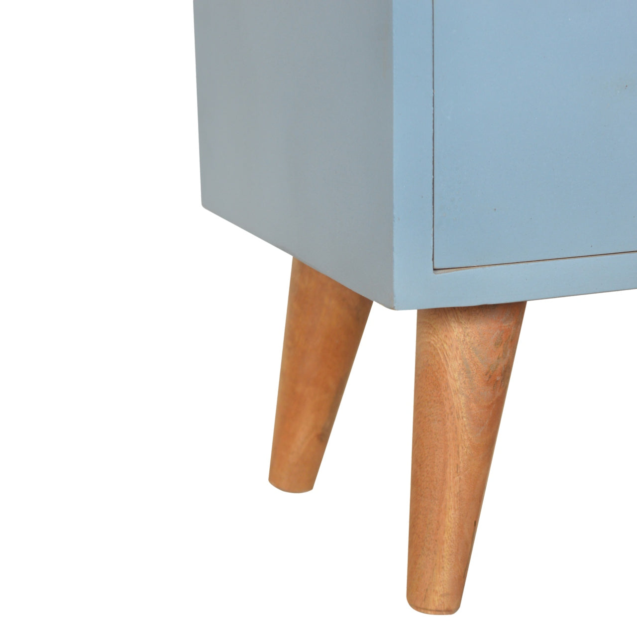 Great Portland Blue Hand Painted Bedside