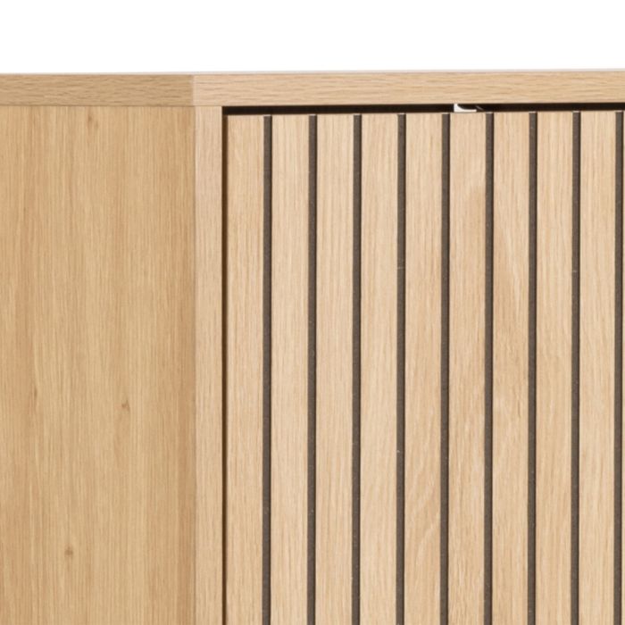Albany Oak Shoe Cabinet – 3 Flip-Down Door | Stylish Shoe Storage Unit UK