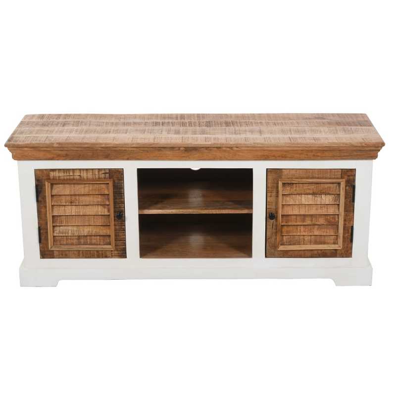 Alfie TV Stand Up to 57" Solid Mango Wood