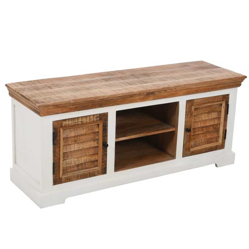 Alfie TV Stand Up to 57" Solid Mango Wood
