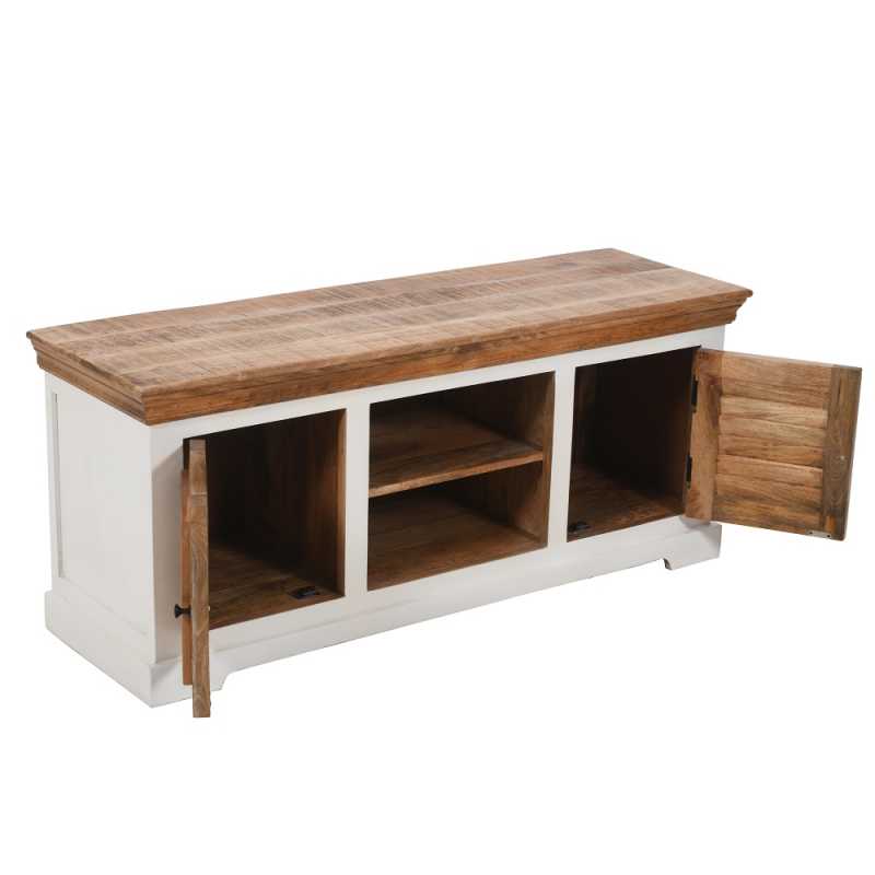 Alfie TV Stand Up to 57" Solid Mango Wood