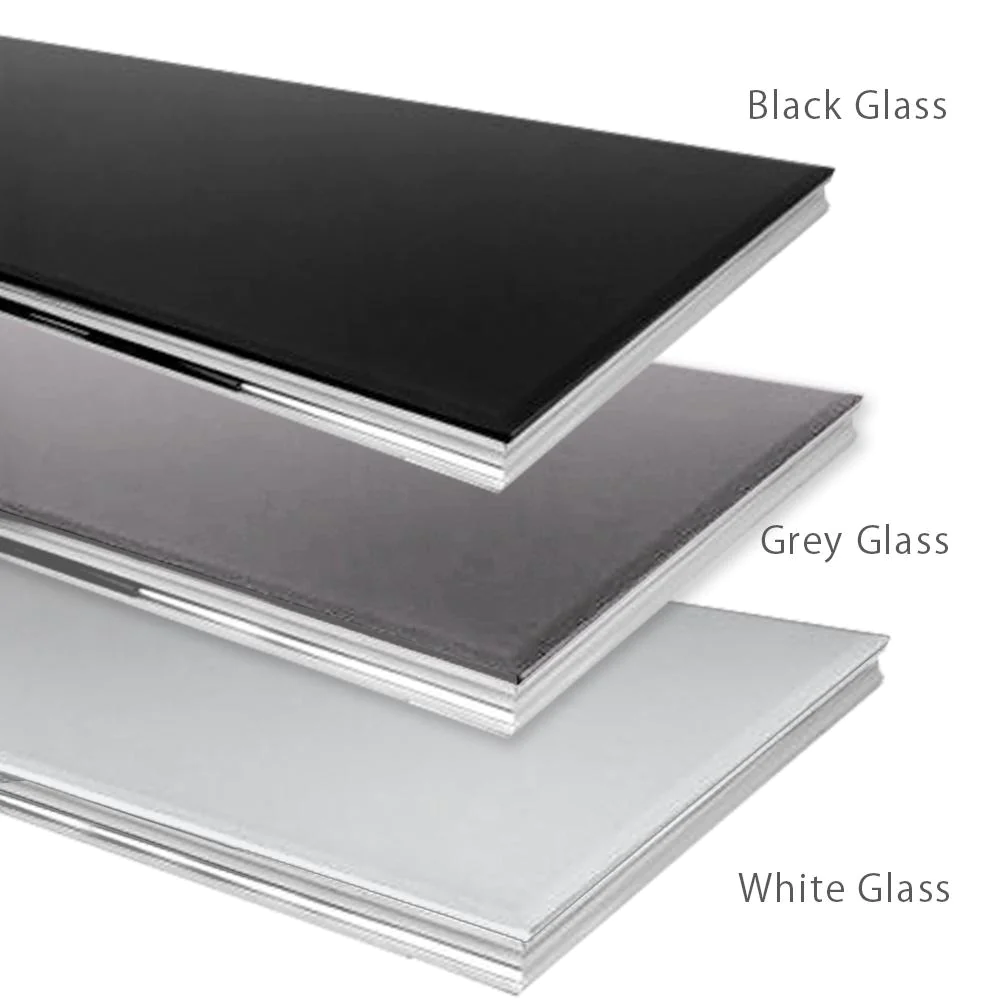 Arriana 2.0 Dining Table in Grey Glass