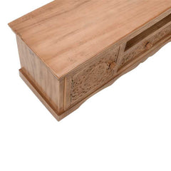 Artwork Mango Wood TV Stand With 2 Doors 1 Drawer - Furniture One Shop