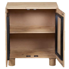 Austin Solid Wooden Small Sideboard With 2 Doors - Furniture One Shop