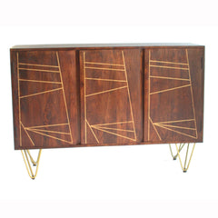 Dark Gold Large Sideboard - Furniture One Shop