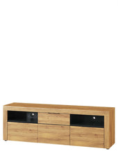 Camar Large TV Stand With 2 Drawer In Oak Effect
