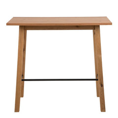 Chara Bar Table in Oak - Furniture One Shop