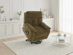 Cornwall Rise and Recline Massage Chair In Brown