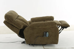 Cornwall Rise and Recline Massage Chair In Brown