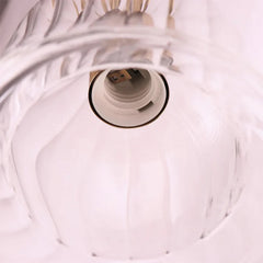 Mizan Glass Plated Pendant Light - Furniture One Shop