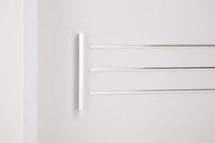 Havana ID-12 Wooden Wardrobe With 2 Sliding Doors In Whit Matt