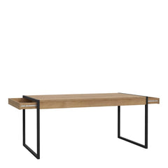 High Rock Dining Table in Riviera Oak - Furniture One Shop