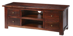 Jaipur Dark Mango TV Stand - Furniture One Shop
