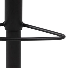 Kimmy Bar Stool with Brown Fabric in Set of 2 - Furniture One Shop