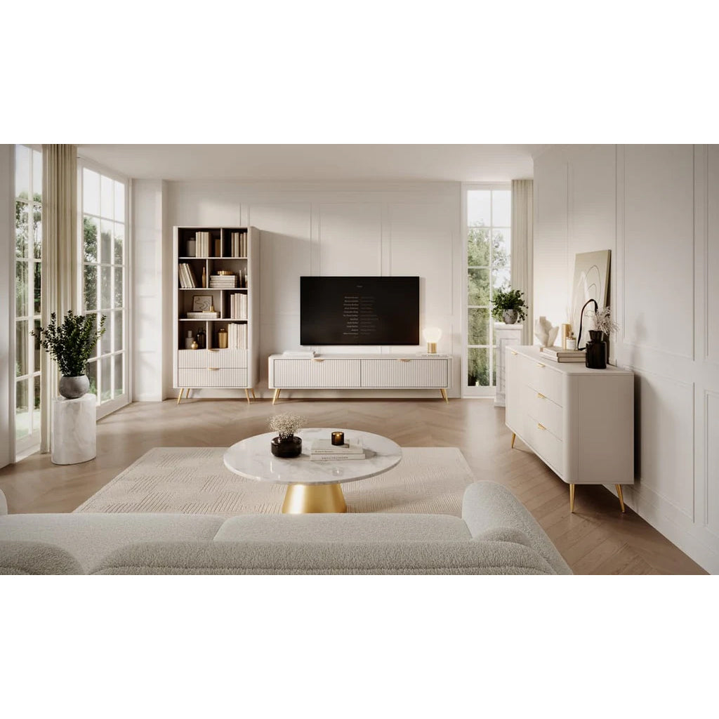 Lante 6 Drawers Chest Of Drawers in Beige - 163cm