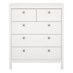 Madrid Chest 3+2 drawers in White