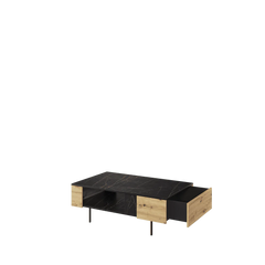 Marmo Wooden Coffee Table 115cm in Oak Artisan and San Sebastian