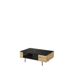 Marmo Wooden Coffee Table 115cm in Oak Artisan and San Sebastian