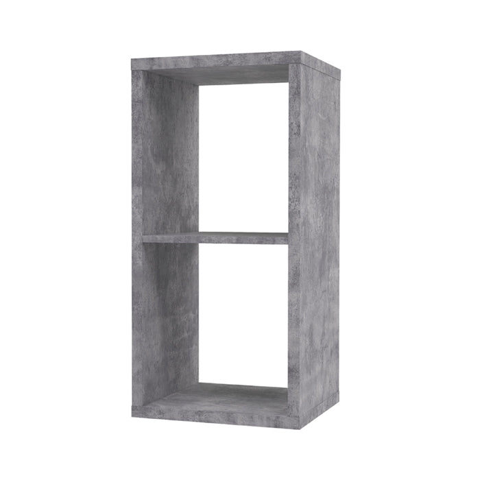 Mauro Medium Bookcase in Concrete Grey