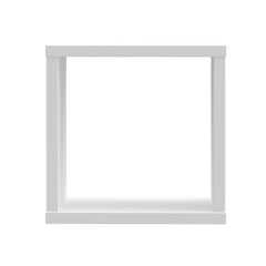 Mauro Small Bookcase in White High Gloss - Furniture One Shop