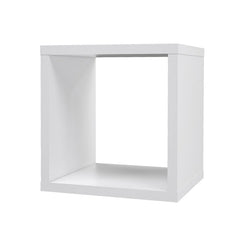 Mauro Small Bookcase in White High Gloss - Furniture One Shop