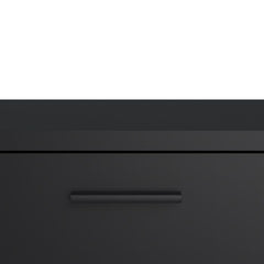 Media TV-unit with 2 doors 1 drawer 147 cm Black - UK - Furniture One Shop