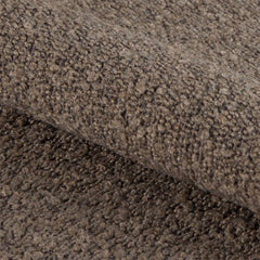 Midfield Fabric Right Hand 3 Seater Corner Sofa In Taupe - Furniture One Shop